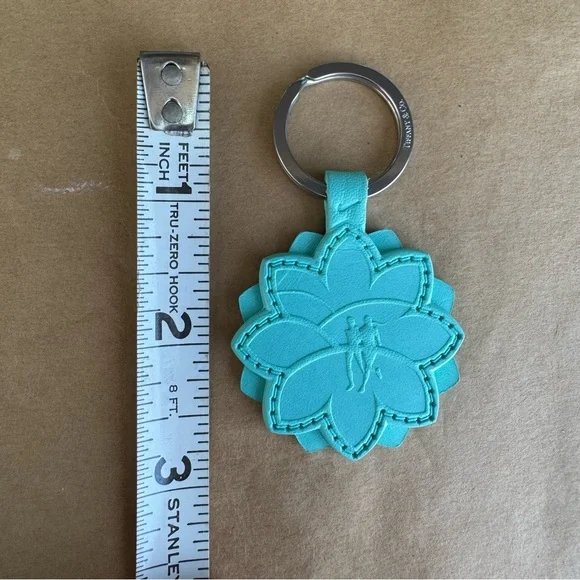 Tiffany & Co Nike 2007 Turquoise San Francisco Marathon Leather Key Chain SPAIN - Picture 9 of 10